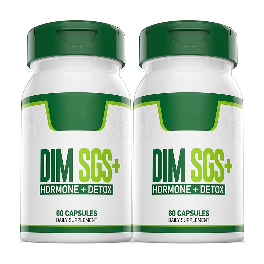 DIM SGS+ Hormon & Detox Supplement 60 kapsler bedst sælgende hormonel balance support