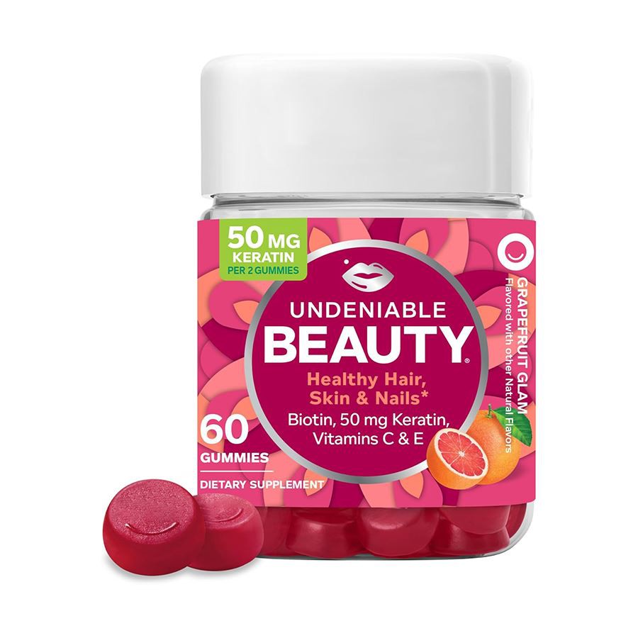 Grapefrugt Glam Hair Skin Nail Gummies