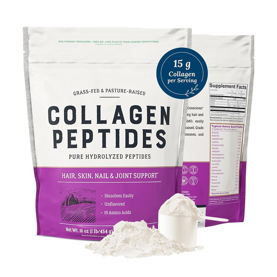 Live Conscious Grass Fed Collagen Peptides