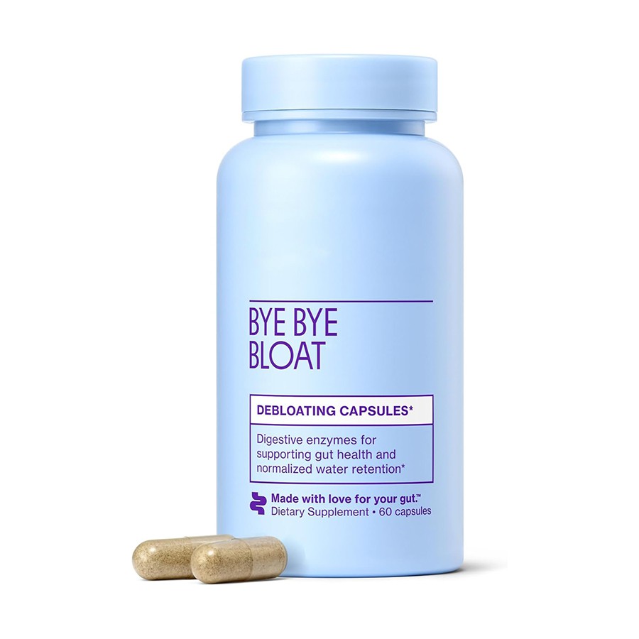 Natura De-Opblæstende fordøjelsesstøttekapsler