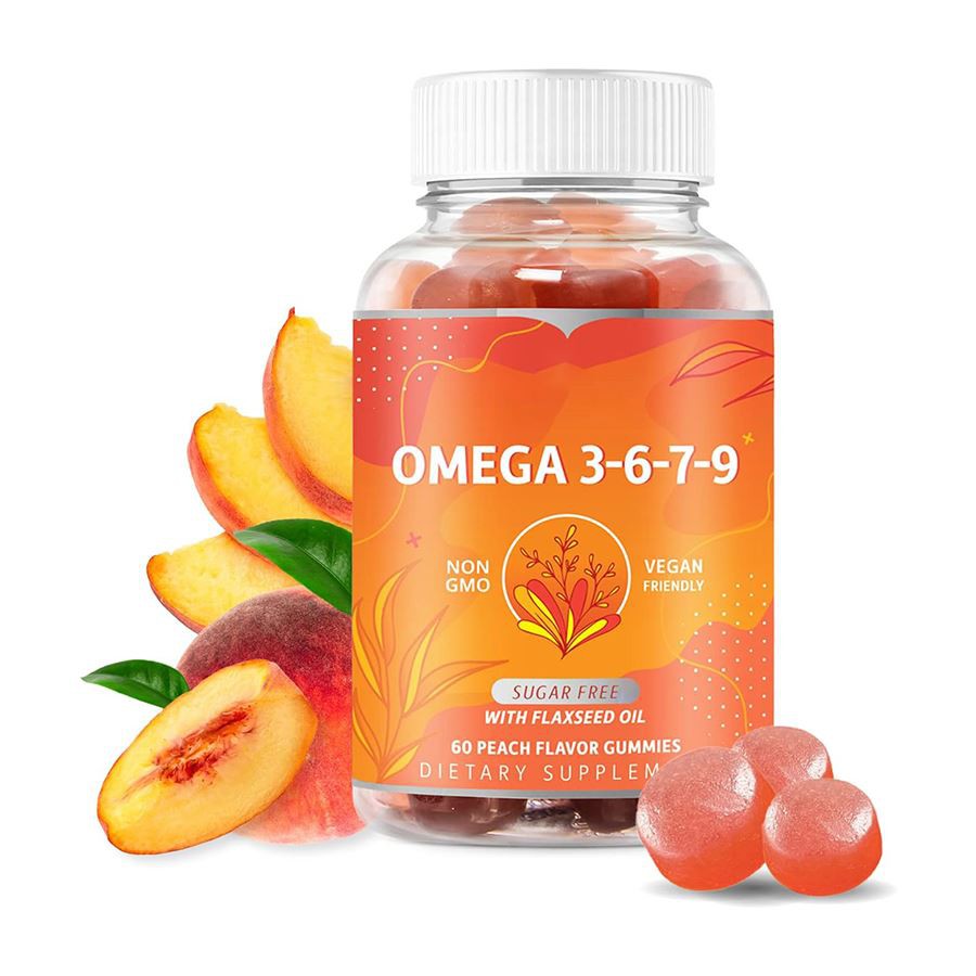Omega 3 6 7 9 Gummies En lækker, familievenlig kosttilskud