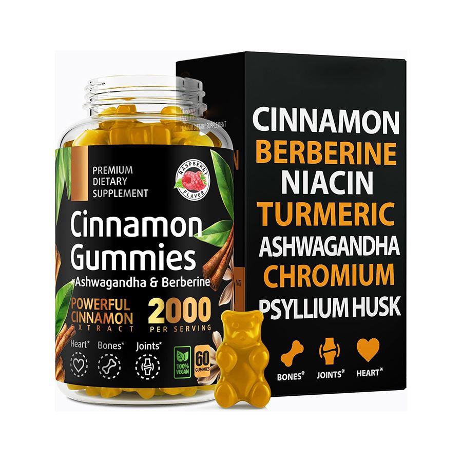 Premium Cinnamon Gummies Nature's blodsukkerstøtte til livlig levevis