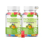 Kaliummagnesium High Absorption Gummies: Nature's Electrolyte Powerhouse til levende wellness